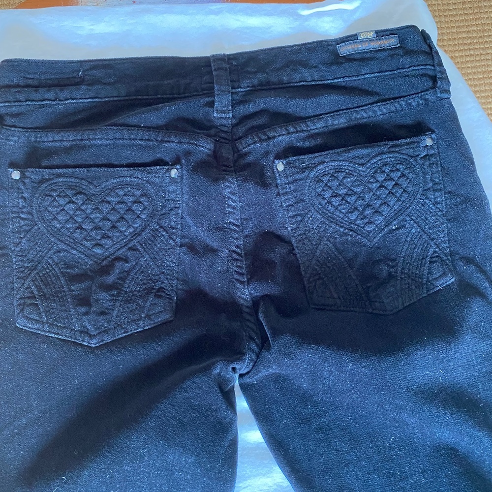 Citizens of Humanity black velveteen jeans Size 27